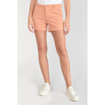 Short velie pche blanc en coton