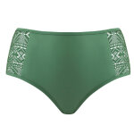 Shorty de bain vert en nylon