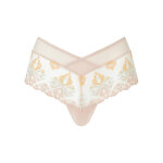 Shorty beige chantelle - champs elysees en coton