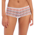 Shorty - blanc festival vibe en nylon