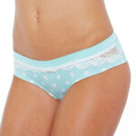 Shorty blanc lana pomm'poire - vert en coton Shorty blanc lana pomm'poire - vert en coton
