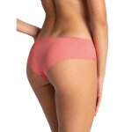 Shorty � d�tails en dentelle - orange