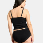 Shorty maille sans coutures noir - agathe