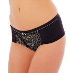 Shorty noir / crème magie noire pomm'poire - noir en coton Shorty noir / crème magie noire pomm'poire - noir en coton