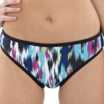 Slip de bain abstract print cleo by panache bleu
