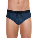 Slip de bain homme fibres recycles trendy eminence bleu