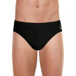 Slip de bain homme uni traveler athena noir