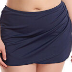 Slip de bain jupette twiste elomi essentials midnight - elomi bain bleu