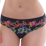 Slip de bain mi - couvrant - noir - elba