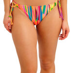 Slip bikini � nouettes - multicolore