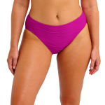 Slip bikini taille mi haute rose fuschia