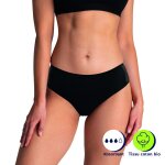 Slip pour fuites urinairesecret athena noir en coton