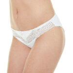 Slip je le veux - blanc en coton