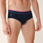 Slip marine en coton Slip marine en coton