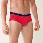 Slip rouge en coton
