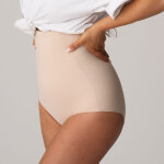 Slip taille haute gainant cappuccino
