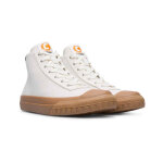 Sneaker bootie femme camaleon blanc en coton Sneaker bootie femme camaleon blanc en coton