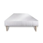 Sommier blanc en tissu Sommier blanc en tissu
