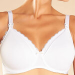 Soutien - gorge allaitement � armatures blanc