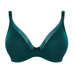 Soutien - gorge allaitement armatures vert cache - coeur lingerie en viscose