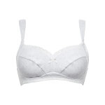 Soutien - gorge allaitement sans armatures gris sans complexe maternité en coton Soutien - gorge allaitement sans armatures gris sans complexe maternité en coton