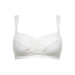 Soutien - gorge allaitement sans armatures ivoire sans complexe maternité en coton Soutien - gorge allaitement sans armatures ivoire sans complexe maternité en coton