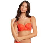 Soutien - gorge ampliforme coques moules orange salom
