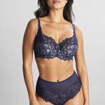 Soutien gorge armatures bleu marine