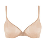 Soutien - gorge moul� transparent - beige