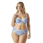 Soutien - gorge armatures grand maintien bleu brigitte bardot