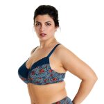 Soutien - gorge � armatures grand maintien multico bleu paprika