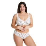 Soutien - gorge � armatures grand maintien - multico / ivoire