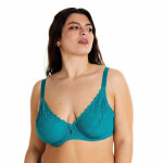 Soutien - gorge  armatures grand maintien turquoise index bleu