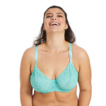 Soutien - gorge � armatures grand maintien turquoise roulotte bleu