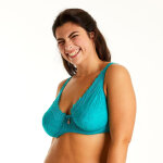 Soutien - gorge  armatures - turquoise bleu