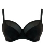 Soutien - gorge de bain balconnet armatures noir en nylon Soutien - gorge de bain balconnet armatures noir en nylon