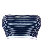 Soutien - gorge de bain bandeau bleu