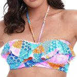 Soutien - gorge de bain bandeau  volants freya maillots multi - freya maillots