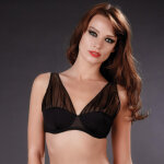 Soutien - gorge balconnet noir
