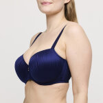 Soutien gorge balconnet rembourr� - saphir bleu