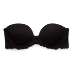 Soutien - gorge bandeau armatures - natori noir en nylon