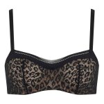 Soutien - gorge bandeau armatures - noir passionata