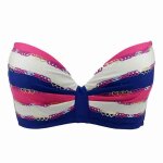 Soutien - gorge bandeau multicolore