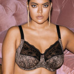 Soutien - gorge bonnets entiers � armatures - ebony marron