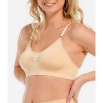 Soutien - gorge confort bretelles fines sans armature beige