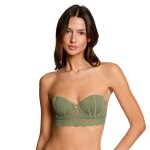 Soutien - gorge coques moules bandeau kaki lorie vert