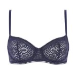 Soutien - gorge corbeille armatures bleu