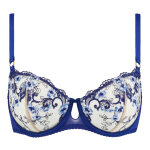 Soutien - gorge corbeille armatures bleu idylle a giverny