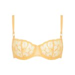 Soutien gorge corbeille balconnet armature jaune