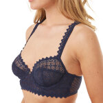 Soutien - gorge corbeille bleu culott�e camille cerf & pomm'poire - bleu en dentelle
